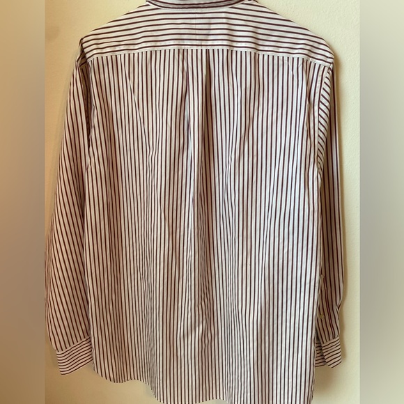 Polo Ralph Lauren Classic Fit Striped Oxford Shirt size L （16.5-34/35） - Picture 4 of 9